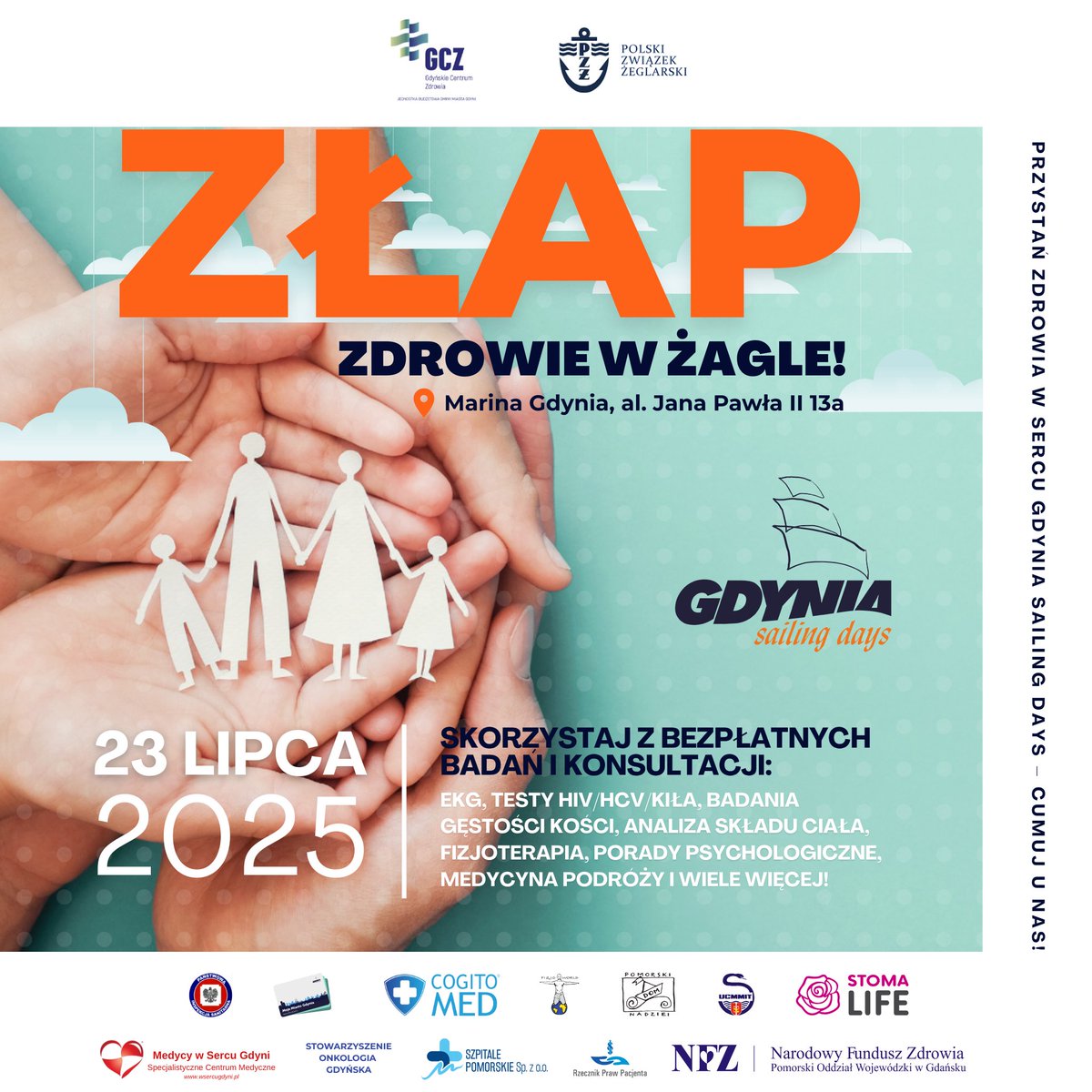 Rzecznik Praw Pacjenta (@rzeczpacjenta) on Twitter photo Chcesz poznać prawa pacjenta? A może chcesz się dowiedzieć więcej o profilaktyce zdrowotnej lub wykonać badania? To wszystko już jutro, 23 lipca w <a href="/MiastoGdynia/">Gdynia</a> podczas Sailing Days. Przedstawicieli <a href="/RzeczPacjenta/">Rzecznik Praw Pacjenta</a> <a href="/BartChmielowiec/">Bartłomiej Chmielowiec</a> nie mogło tam zabraknąć. Będziemy służyli wiedzą Chcesz poznać prawa pacjenta? A może chcesz się dowiedzieć więcej o profilaktyce zdrowotnej lub wykonać badania? To wszystko już jutro, 23 lipca w <a href="/MiastoGdynia/">Gdynia</a> podczas Sailing Days. Przedstawicieli <a href="/RzeczPacjenta/">Rzecznik Praw Pacjenta</a> <a href="/BartChmielowiec/">Bartłomiej Chmielowiec</a> nie mogło tam zabraknąć. Będziemy służyli wiedzą