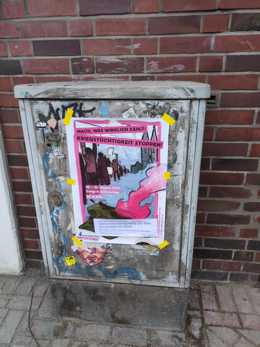 srddorf's tweet image. Morgen, Mittwoch, 19 Uhr, zakk: Infos über die Aktionen von @REntwaffnen