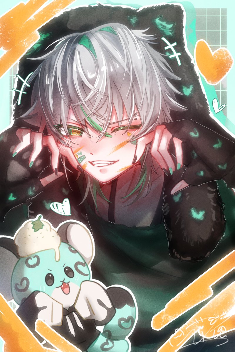 一直覺得アニマル的這套很可愛
所以畫畫看😼

#畫崎塔