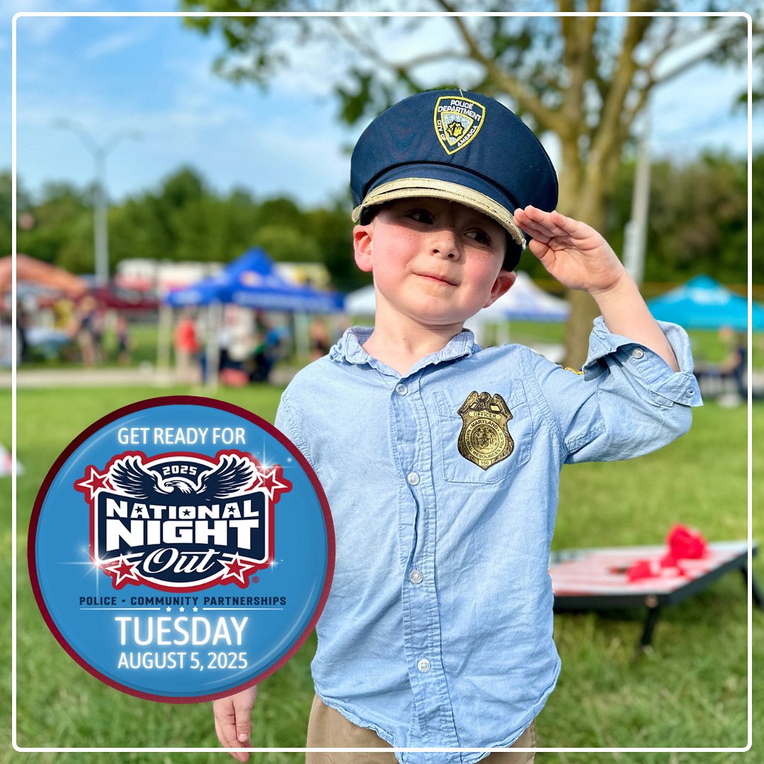 AACOPD's tweet image. 𝑵𝒂𝒕𝒊𝒐𝒏𝒂𝒍 𝑵𝒊𝒈𝒉𝒕 𝑶𝒖𝒕 𝒊𝒔 𝑪𝒐𝒎𝒊𝒏𝒈!
Get ready for an evening of fun, community building, and strengthening our partnership with you!
Join us for National Night Out 2025 on Tuesday, August 5th from 6pm - 8pm! This is a fantastic opportunity to meet your local…