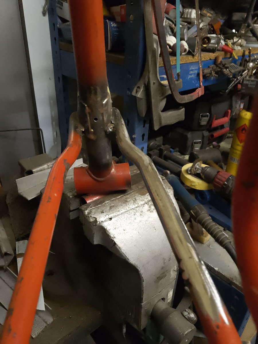 Jameypaint's tweet photo. New piece welded in place, that's saved another one
#RepairNotReplace https://t.co/ybjNpjUJqT