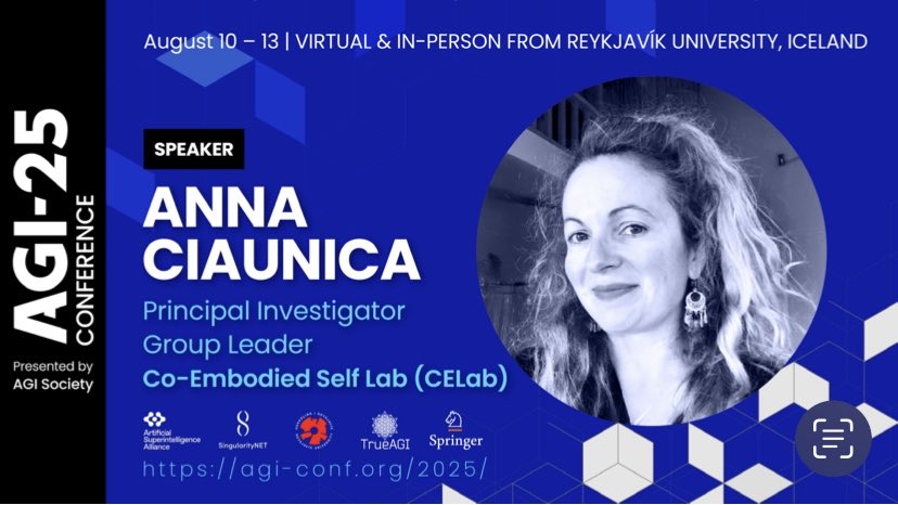 Do you need a body to be somebody, a self ? 

Join us in Iceland in August to discuss intelligence and selfhood in biological and artificial systems.

Thank you for having me ! 🙏

osf.io/preprints/psya…