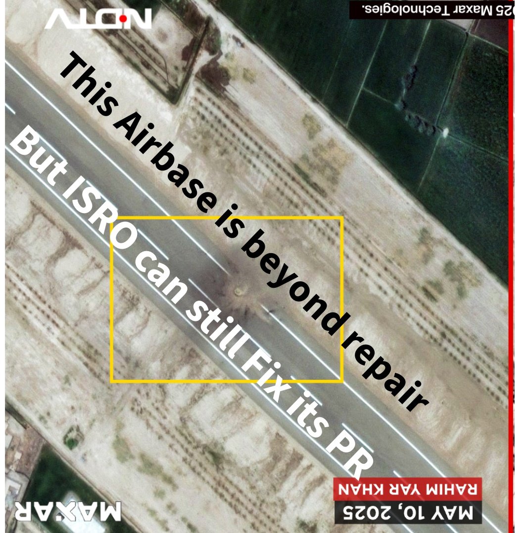 Astro_mave_'s tweet image. #Exclusive: Latest satellite images of PAF #RahimYarKhan Airbase.
#ISROfixYourPR