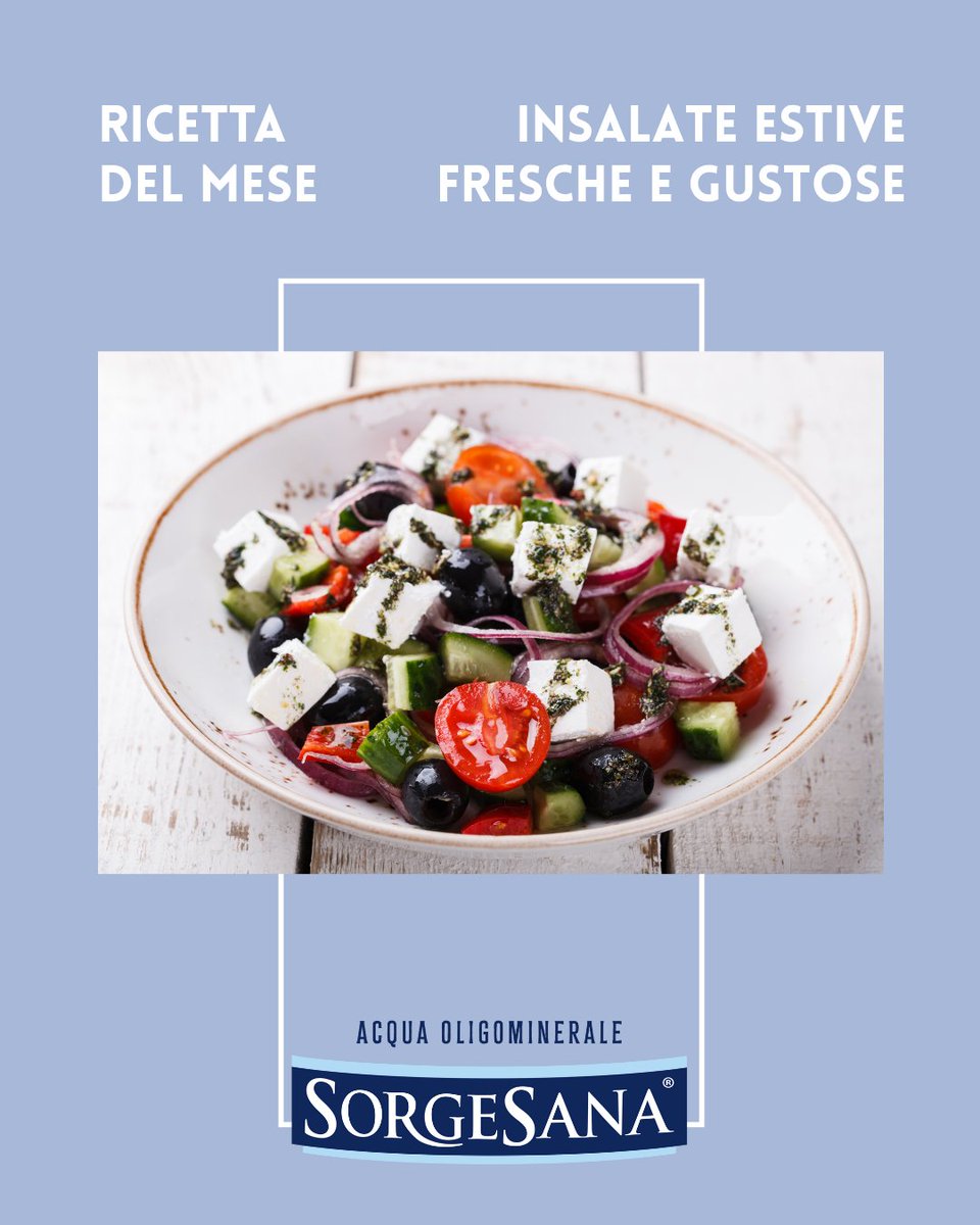 Tre insalate fresche, leggere… e coloratissime

🥗 Perfette per pranzi veloci o cene all’aperto, da accompagnare con <a href="/AcquaSorgesana/">Acqua Sorgesana</a> per restare leggeri.

👉 sorgesananews.it/insalate-estiv…

#ricetteestive #insalatecolorate #acquasorgesana #mangiaresano #estateinforma