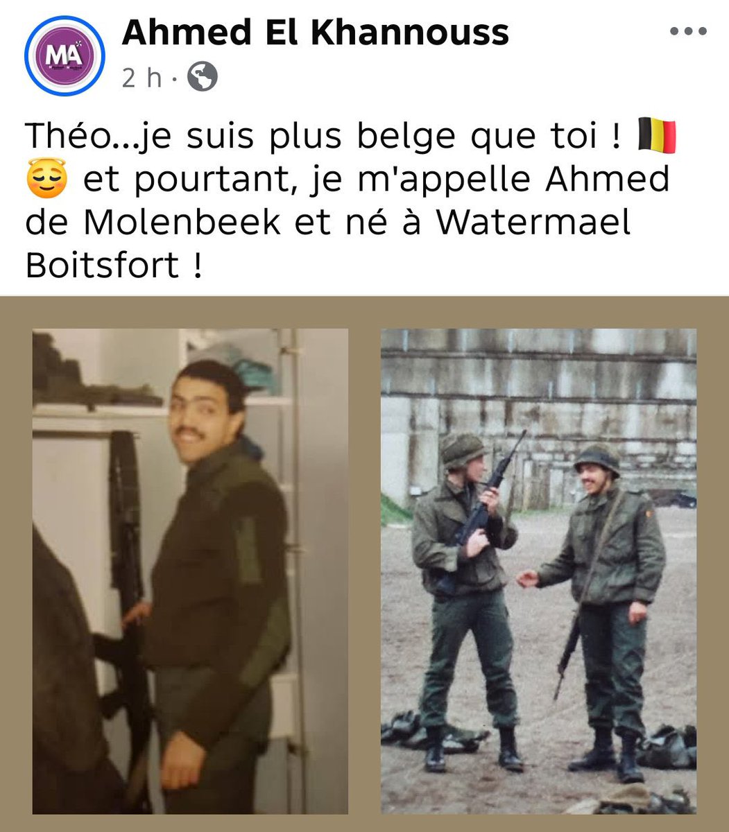 AmirkhizyMeliss's tweet image. Au moins @FranckenTheo bosse pour la Belgique, pas pour Gaza. Il défend l’intérêt des Belges, pas celui des terroristes.
Il parle les deux langues du pays vous, même pas une. Et lui, au moins, il n’est pas hypocrite.