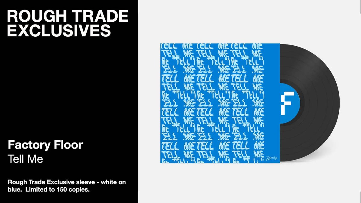 RoughTrade's tweet image. EXCLUSIVE
New @factoryfloor.
As propulsive and direct as anything the cult UK electronic group has ever released, ‘Tell Me’ continues to perfect the dynamic in the band’s current lineup of Gabe Gurnsey, Nik Colk Void, and Joe Ward, with additional drum tracking by Stephen…