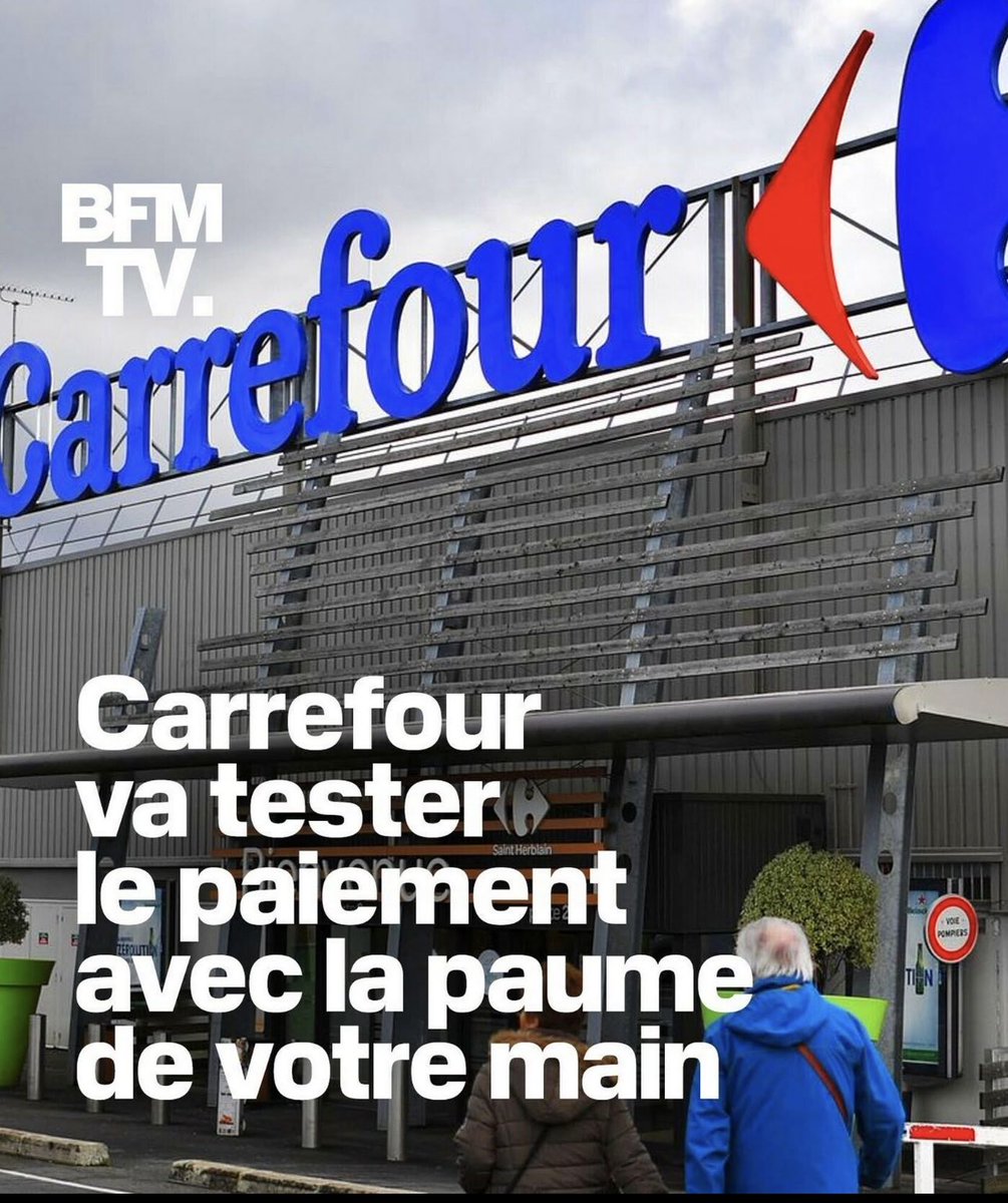 CharretChristo1's tweet image. La marque de la bête. Les hypermarchés agents précurseurs de la malbouffe poursuivent leur œuvre destructrice.
