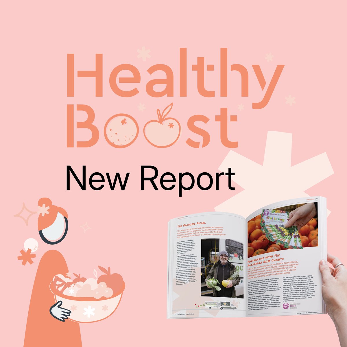 feedinglpool's tweet image. We are delighted to publish and share our Healthy Boost Project Report! 🍎🍊🥬
It celebrates the initiative's key activities and achievements, and reflects on the difference it has made to communities across #Liverpool.
Read it here 👉feedingliverpool.org/publications/h…