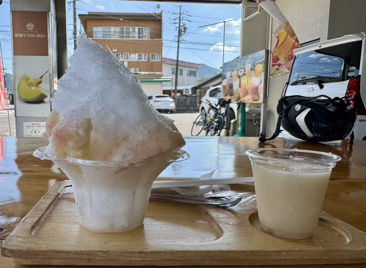 大人だって夏休み楽しみたい😊
川遊びをしに板取川へ！水がキレイ！そして人が少ない😊

鮎料理を食べて、デザートのかき氷🍧食べて！

自転車で山を登り、川で泳ぎ、美味しいもの食べて、よく笑った1日だった😚