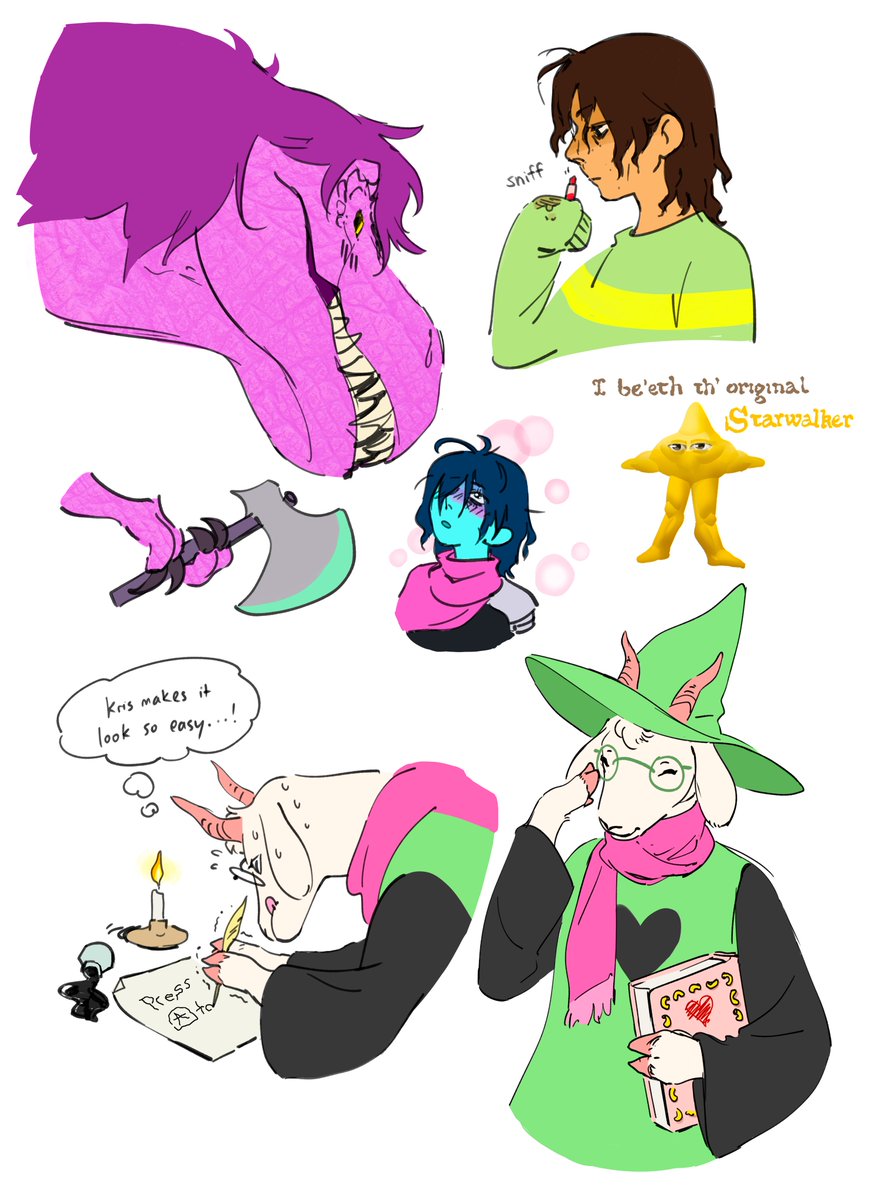 sketchdump #deltarune