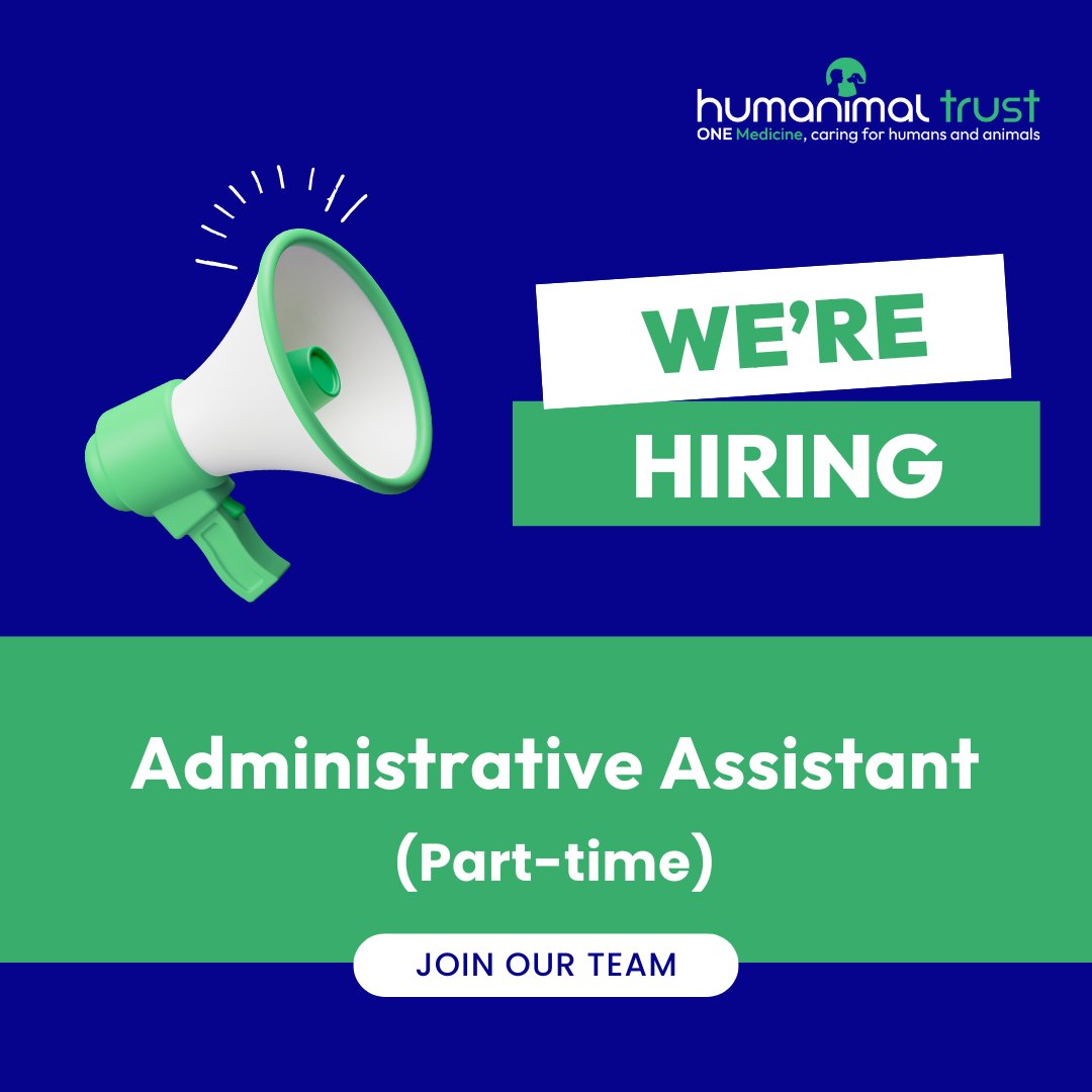 HumanimalTrust's tweet image. We are hiring! 📢
Are you an experienced administrator looking for a new challenge? Would you like to work as part of a small, supportive team of colleagues who are all committed to the Humanimal Trust vision?
Apply now: humanimaltrust.org.uk/vacancies/
#Vacancies #joinourteam