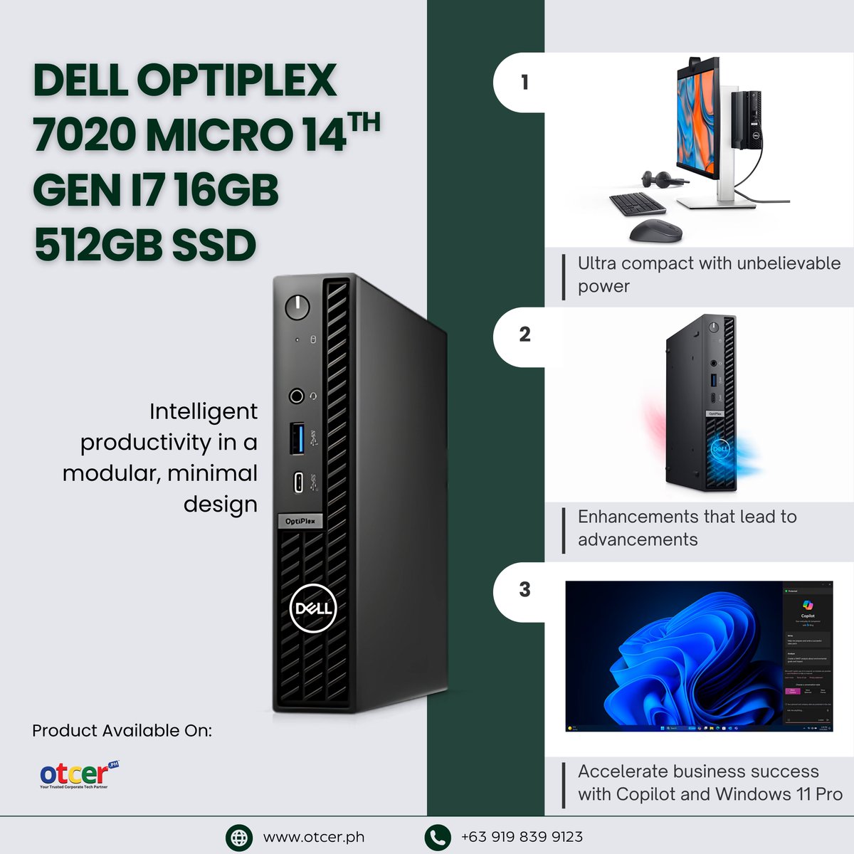 otcer_ph's tweet image. 🖥️ 35W CPU, 20 cores, vPro® Security.
It’s what IT departments asked for.

📲 otcer.ph | Viber: +63 919 839 9123
#OtcerPH #ITManagedSolutions