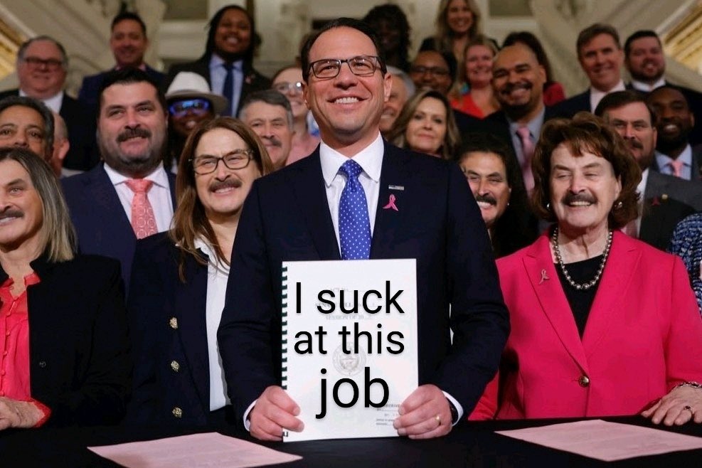 realdealtransam's tweet image. Pennsylvania can never ever forget how much of a wonderful job @GovernorShapiro is doing at the job the state teachers unions elected him to do