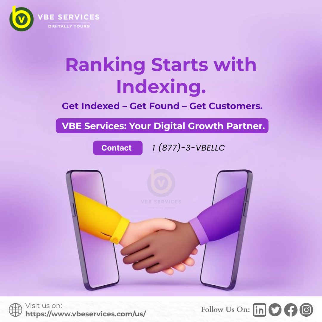 Vbeservice's tweet image. Struggling to rank? 
It starts with proper indexing! Let VBE Services ensure your website pages are indexed and ready to rank.

#VBEservices #SEOExperts #GoogleIndexing