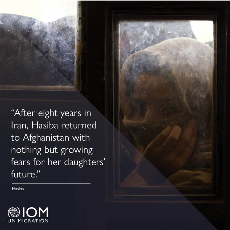 IOMAsiaPacific's tweet image. After eight years in Iran, Hasiba returned to Afghanistan with nothing but growing fears for her daughters’ future.
Like thousands of others, Hasiba was forced to leave behind the life she had built, facing hardship abroad, and now, uncertainty at home.
@IOMAfghanistan