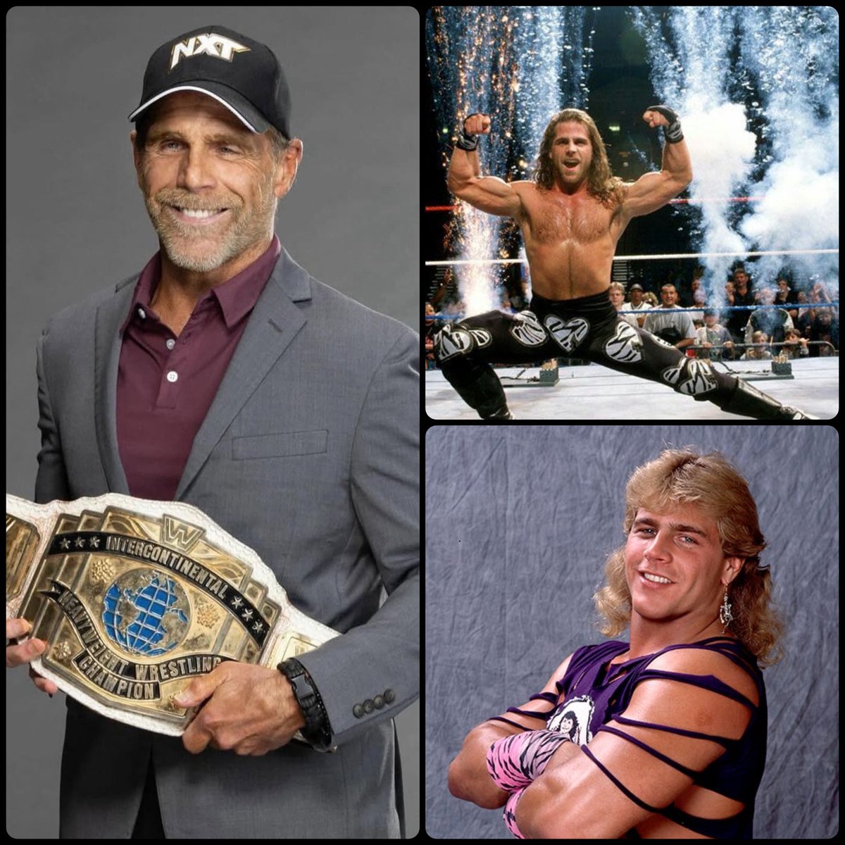 TheDustinFitz's tweet image. Happy 60th birthday to legendary wrestler Shawn Michaels! #WWE
