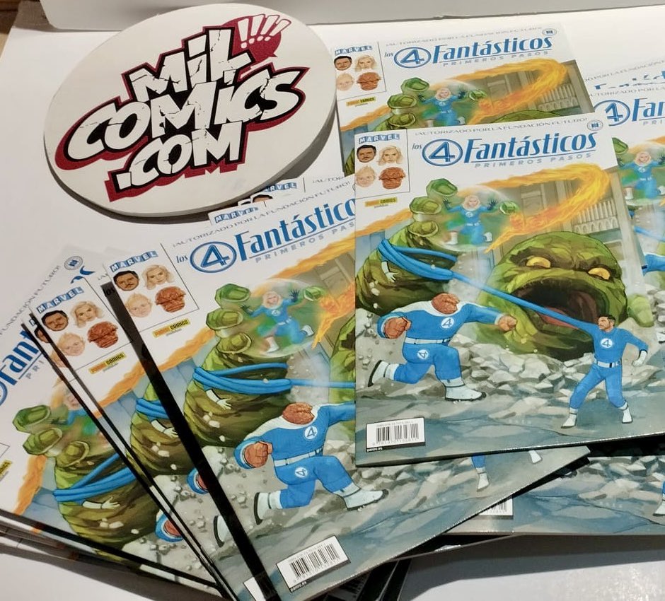 MILCOMICS's tweet image. ¡¡REGALO!!🎁
Cortesía de @PaniniComicsEsp, llévate GRATIS la precuela de #FantasticFour Primeros Pasos.
Compra cualquier cómic #paninimarvel en MILCÓMICS y pídenos tu ejemplar (en caja o en las observaciones de tu pedido)
*Máximo 1 por cliente, hasta final de existencias.