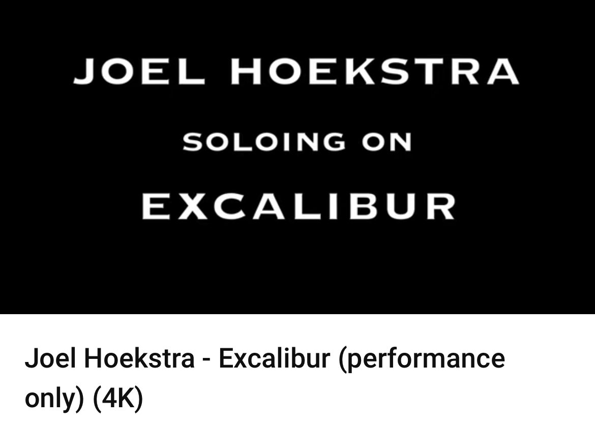 joelhoekstra13's tweet image. Here’s finger tapping piece I put together with Guitar Techniques Magazine a couple of years ago.

m.youtube.com/watch?v=aUcPtM…