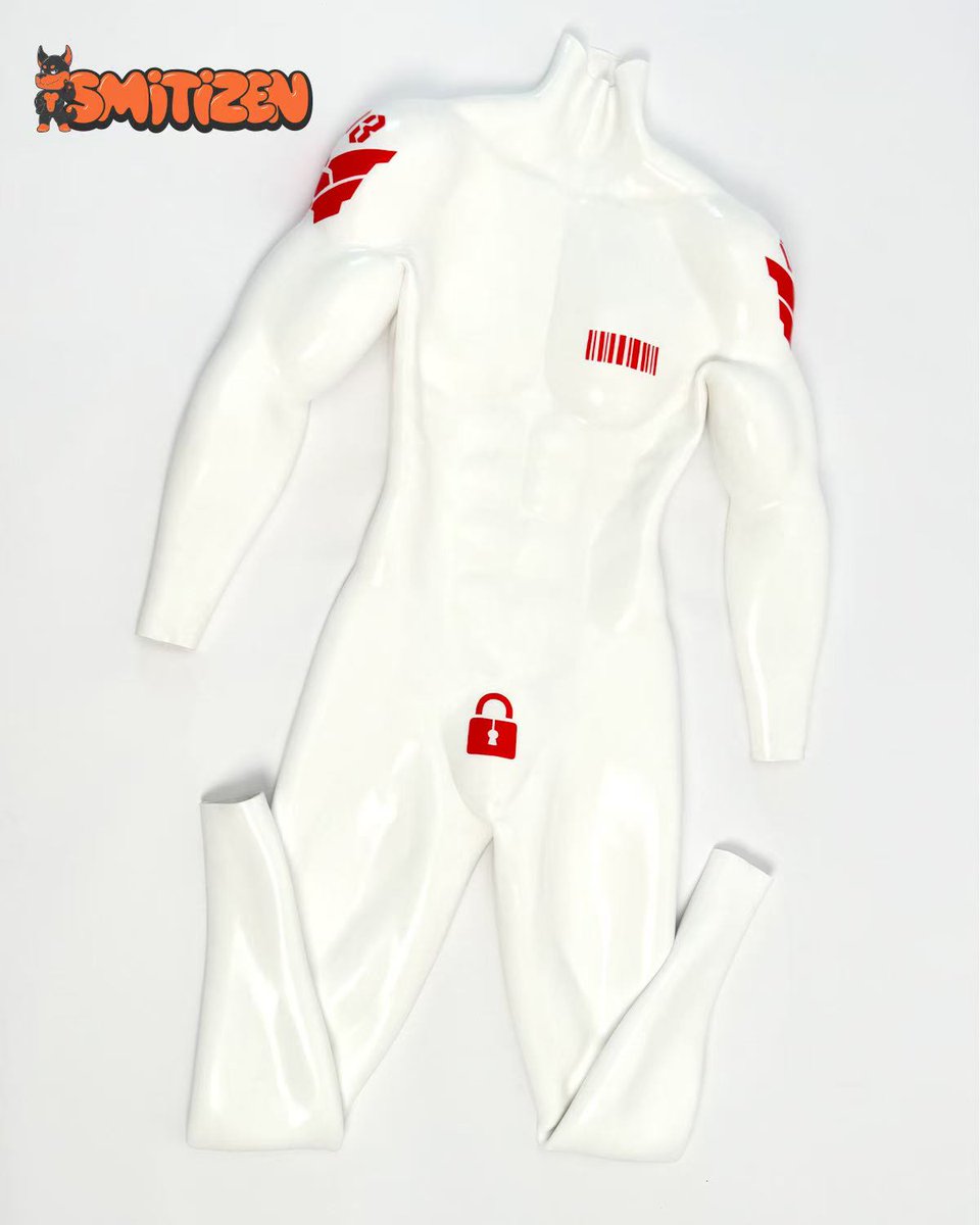 🔥 Schau dir diesen abgefahrenen Latexanzug von Smitizen an!
Glänzendes Weiß, knallrote Details – Schloss, Barcode und jede Menge kinky Vibes.
Ein echter Gamechanger für dein Fetish-Closet 😈
#Smitizen #LatexSuit #FashionDrop #MustHave