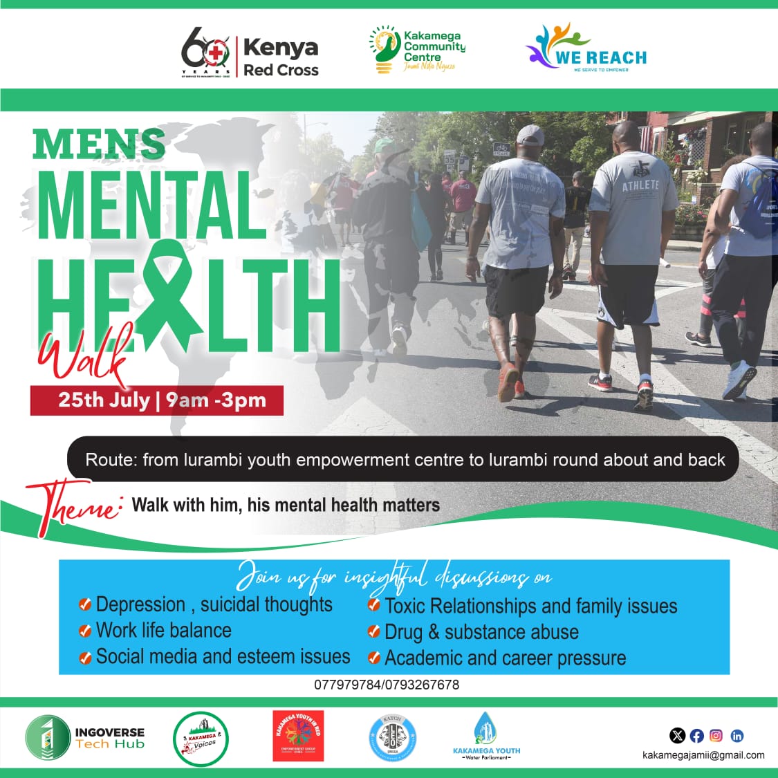 We come again,we walk together 
Remember it's this Friday 25th July 
See you there 🫵