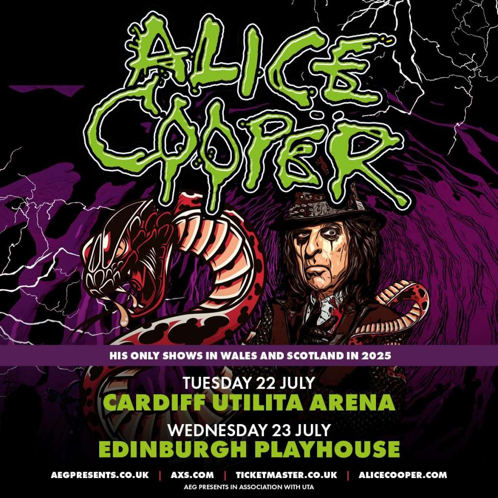allgigs's tweet image. Cardiff! Our #GigOfTheDay is @alicecooper Alice Cooper at @UtilitaArenaCDF Utilita Arena Cardiff - final holler for tickets >> allgigs.co.uk/view/artist/46…