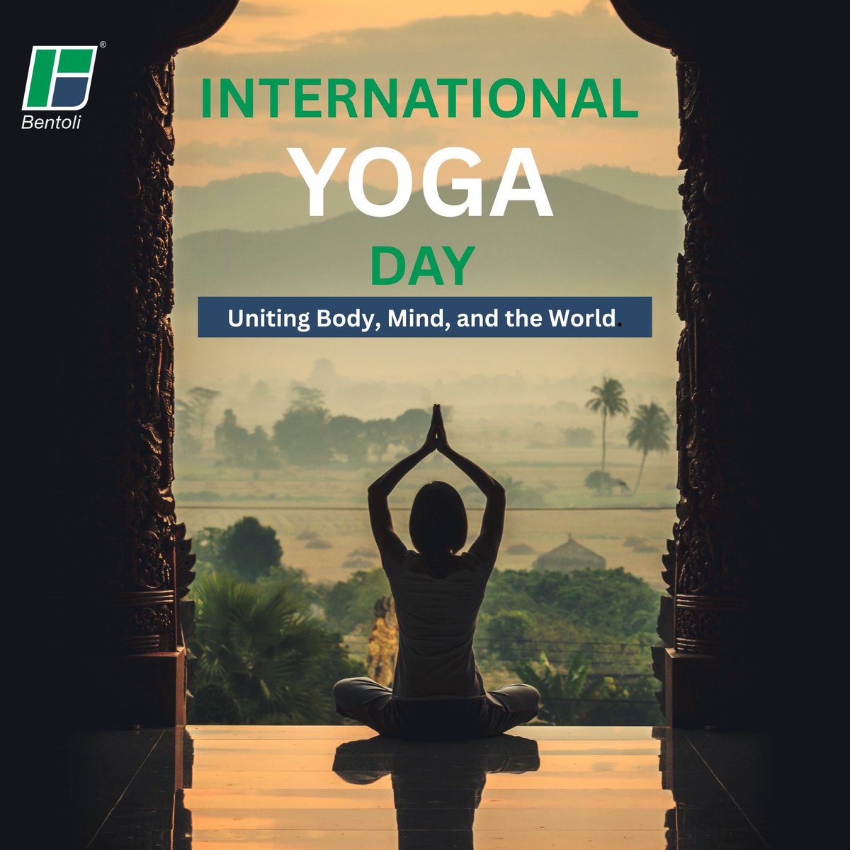 Bentoli's tweet photo. Breathe. Balance. Be.
Yoga nurtures body, mind, and soul—on and off the mat.
Let’s unite for wellness and inner peace.
#InternationalYogaDay 
#Bentoli #YogaForWellbeing #Mindfulness #YogaDay2025 #WellnessMatters https://t.co/RoeaGIRFkJ