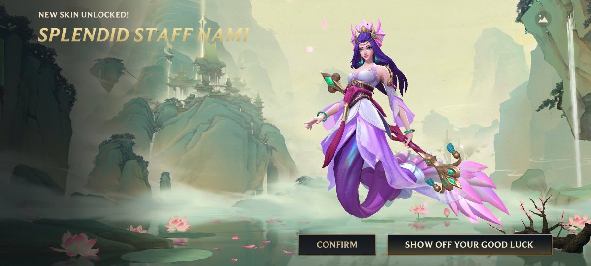 stupidassflop's tweet image. got THE MOTHER for free omg life is so worth livinggggggggg
#Nami #WildRift