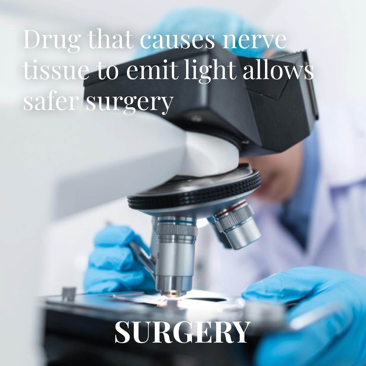 A surgeon has helped develop the first-ever molecule that illuminates nerve tissue, helping make surgery both faster and safer.

The first-of-its-kind drug binds to nerve tissue and fluoresces, enabling surgeons to better see the nerves as they operate.