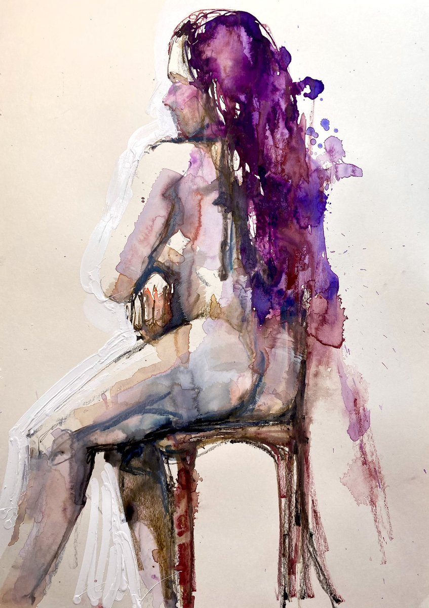 久しぶりの人体ドローイング。