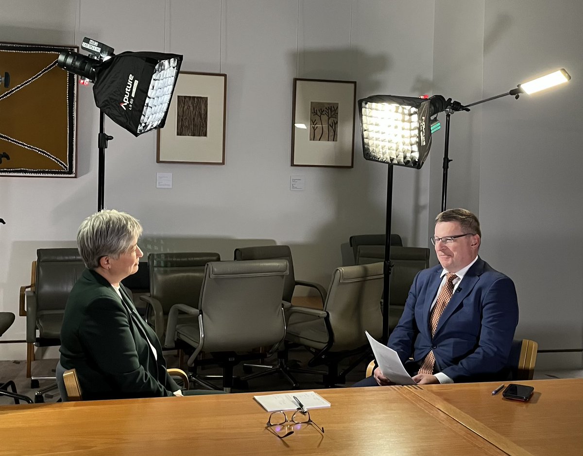 aclennell's tweet image. Join me at 4pm for Politics Now where I interview Foreign Minister Penny Wong @SkyNewsAust
