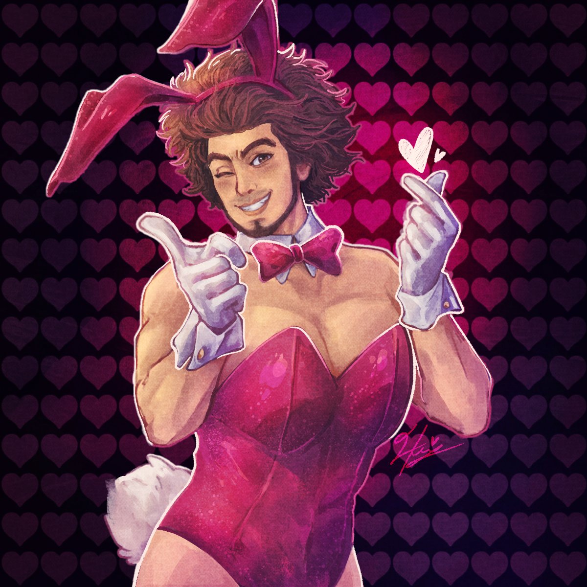 HSouflee's tweet image. Ichiban is like a... bunny? ๐๐
#YakuzaLikeADragon #FanArt #้พใๅฆใ #ๆฅๆฅไธ็ช