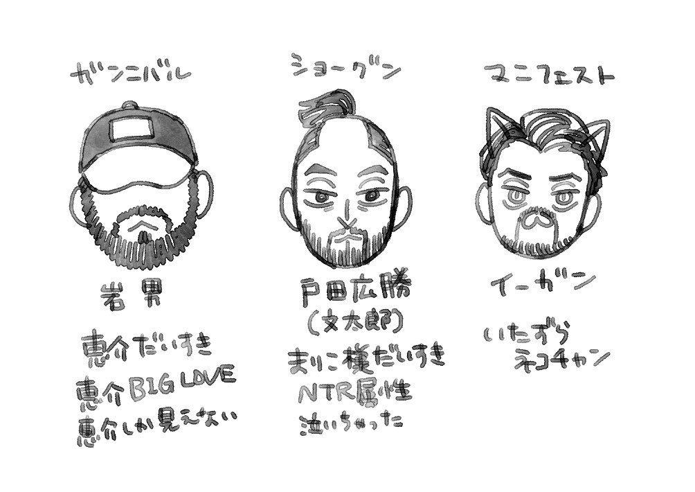 soremochen's tweet image. 最近見たドラマの萌えキャラたち