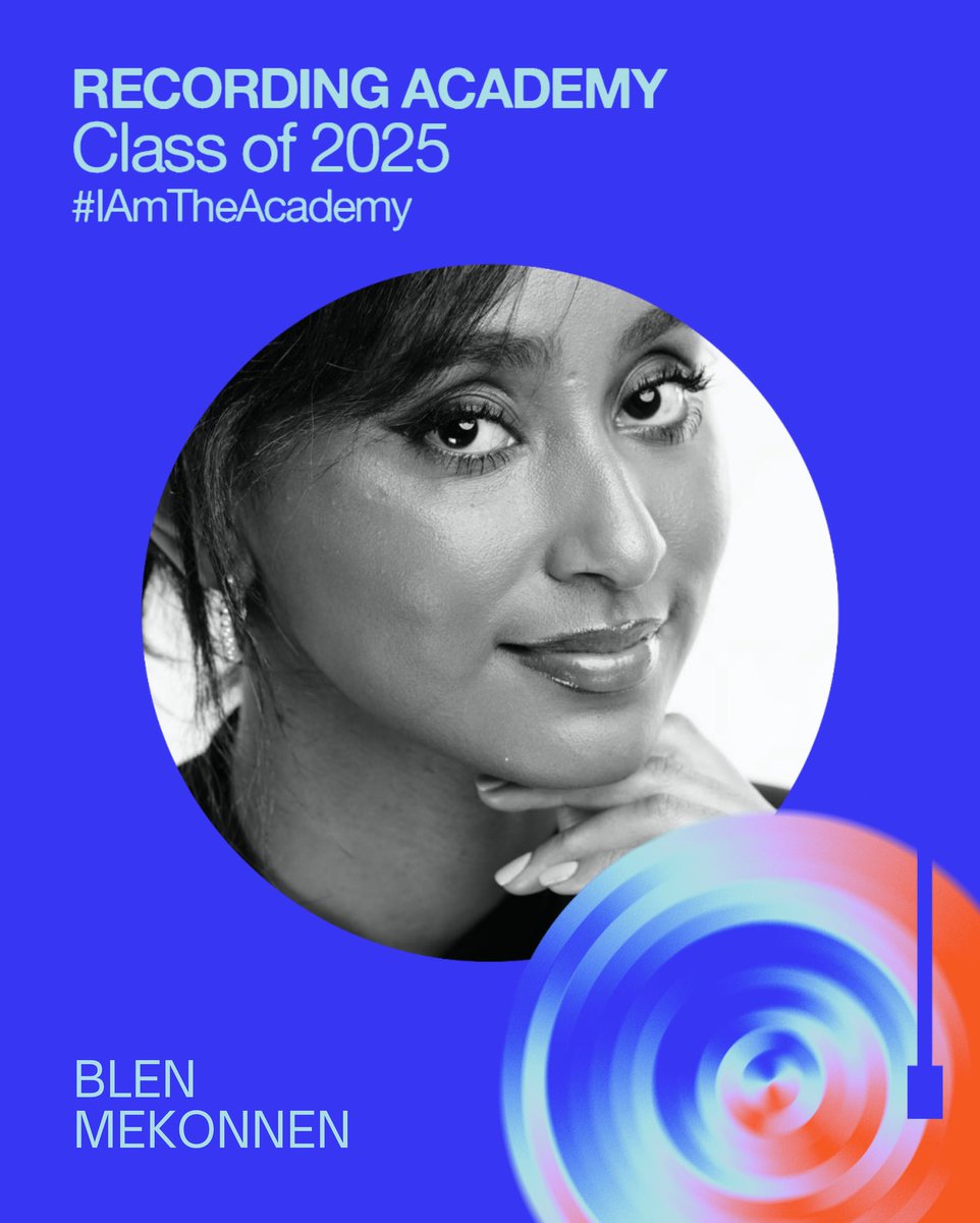 Proud to share our Founder &amp; CEO, Blén Mekonnen, has joined the Recording Academy’s 2025 New Member Class. She now has a voice in the GRAMMY Awards process to support fellow artists and champion Ethiopian and African music globally. 

#IAmTheAcademy #BanaRecords