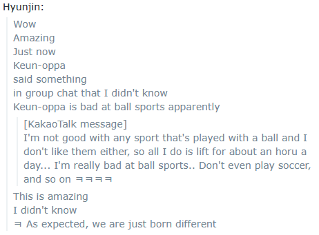 litell_johnn's tweet image. Chat highlights: Hyunjin realizes that she got the sports genes (250722)
Text links:
reddit.com/r/LOONA/commen…