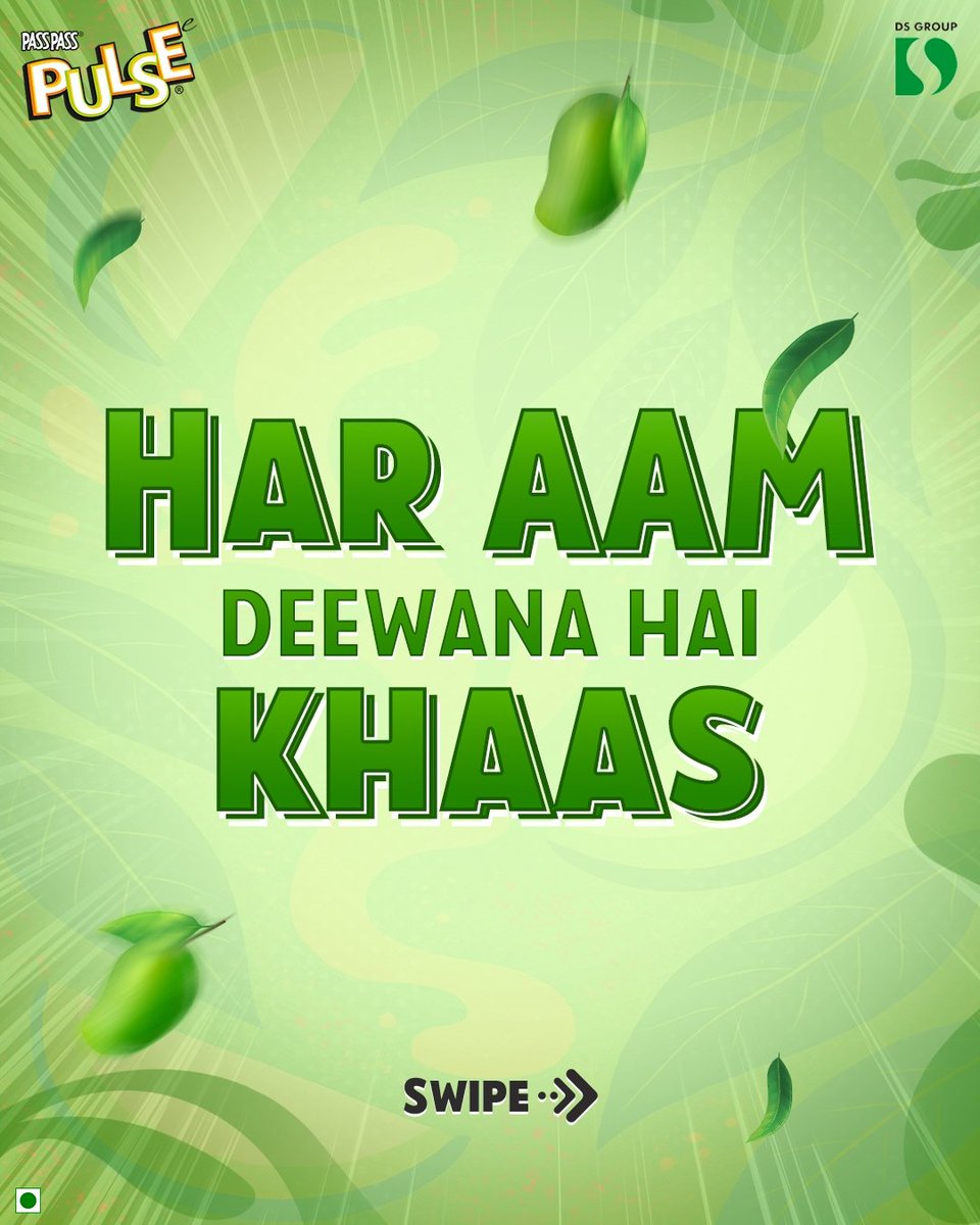 PassPass_Pulse's tweet photo. 'AAM' DIN KI KHAAS BADHAAIYAN SABKO! 🥳
Happy Mango Day! 🥳
#PulseMangoDay #PranJaayeParPulseNaJaaye #Pulse #Tangy #Tanginess #PulseCandy #Masaledaar #PulseToffee #Candy #PulseDeewana https://t.co/M36YEy8yPN