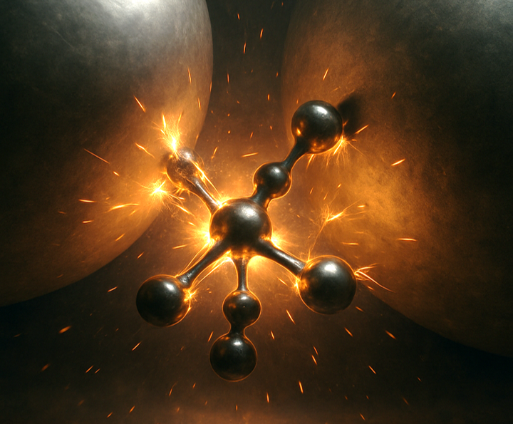 🔧 First theoretical and computational model to quantify mechanical work in ball-milling reactions!
By RESMOL group (UAH) — now in JCTC <a href="/ACSPublications/">ACS Publications</a>.
📄 doi.org/10.1021/acs.jc…
💻 github.com/LMFrutos/Bell_…

#mechanochemistry #ballmilling #compchem #GreenChemistry