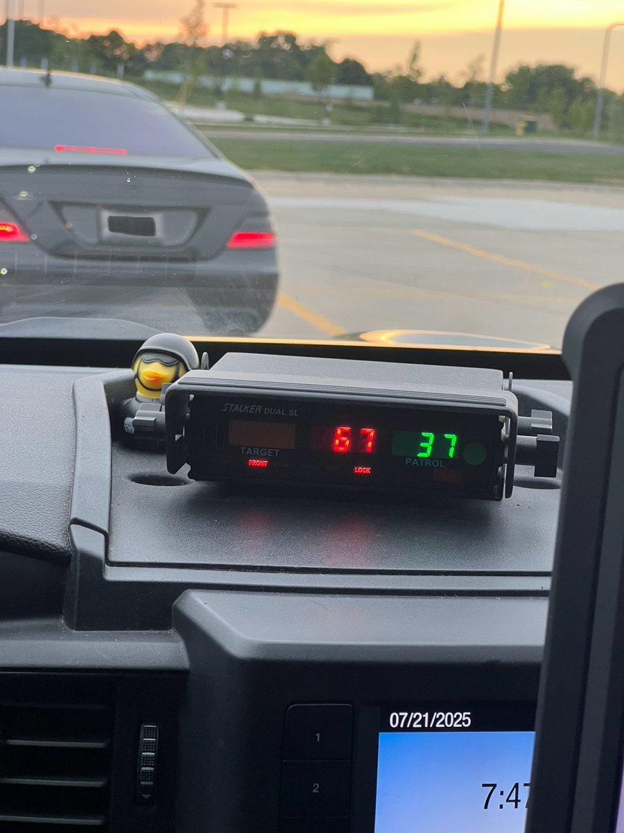I’ve said it before and I’ll say it again, we are peak time of the “100 deadliest days” of the year and high speeds are unacceptable. Stopped this driver for 67 mph in a posted 35 mph zone. 32 mph over the speed limit is never okay. #speedkills #slowdown
