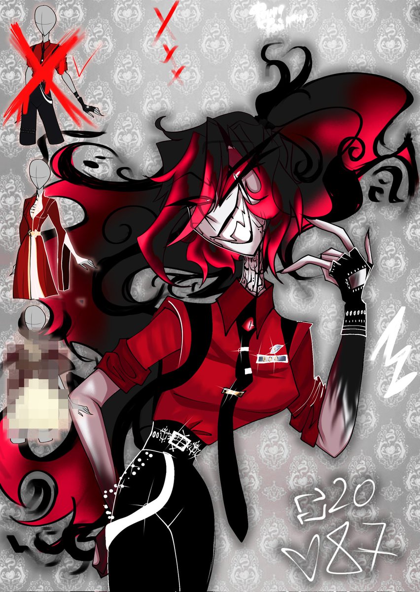 FajnaF17064's tweet image. Ta ta Taaaaaa!!
#hazbinhotel #HazbinHotelRoo #Roo