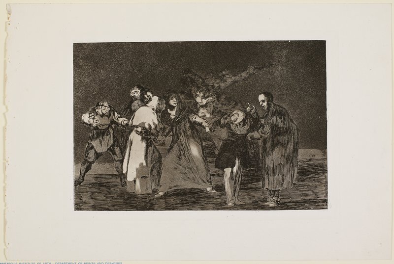 artistgoya's tweet image. Sanan cuchilladas mas no malas palabras (Wounds Heal Quicker Than Hasty Words), 1816-1819 #artbots #goya