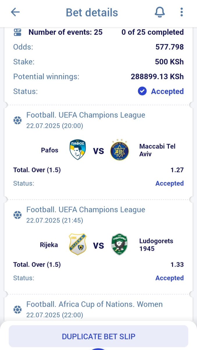 OVER 1.5 SUPER RUNNING SGR ✅✅

500+ SUPER ODDS✅

PARIPESA CODE👉🏿 VLTDE

JOIN HERE👉🏿 paripesa.bet/kip

PROMO👉🏿 KIP