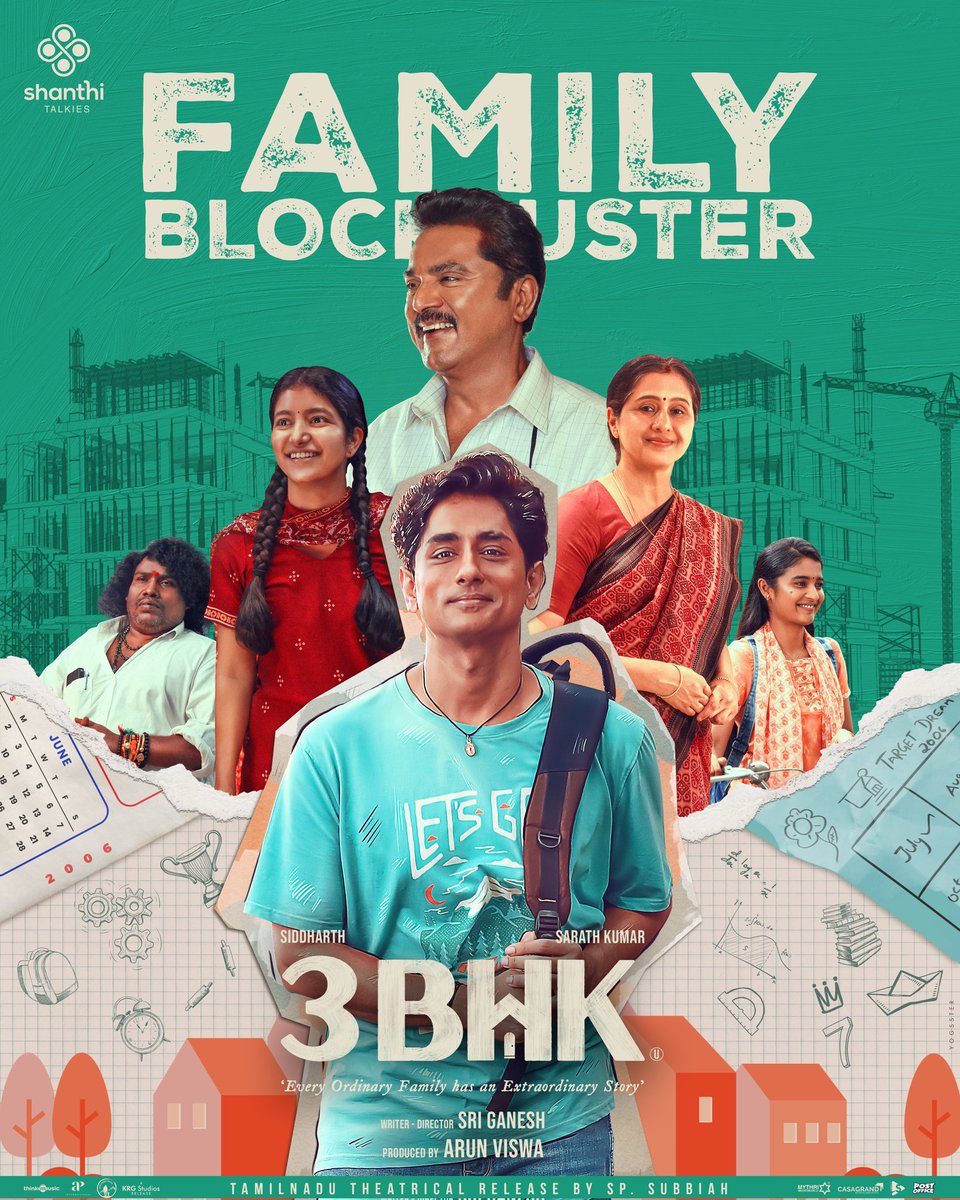 ShanthiTalkies's tweet image. Thank you all for showering love!!!✨️❤️
#3BHK #3BHKTELUGU