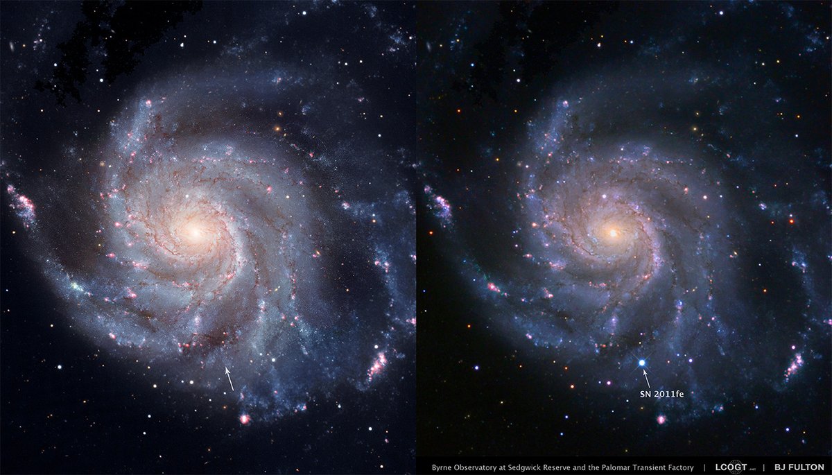 BerkeleyLab's tweet image. Researchers from the Supernova Cosmology Project created the largest-ever dataset of Type Ia supernovae. Their analysis hints that #DarkEnergy might change over time. Details: newscenter.lbl.gov/2025/07/21/sup…
#cosmology #space @lbnlphysics