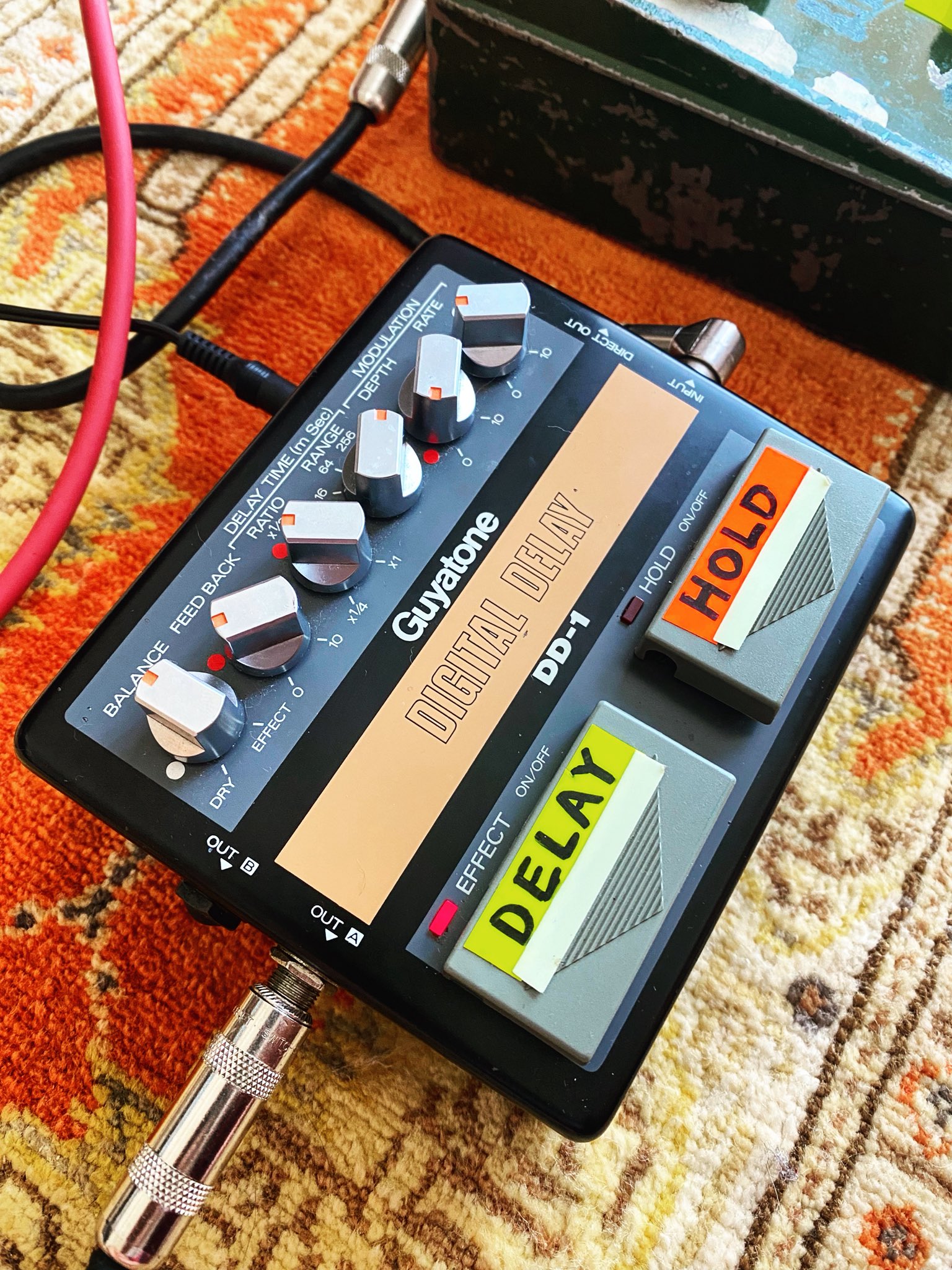 ギター guyatone DD-1 digital delay GUYATONE DD-1 DIGITAL DELAY SONG - YouTube