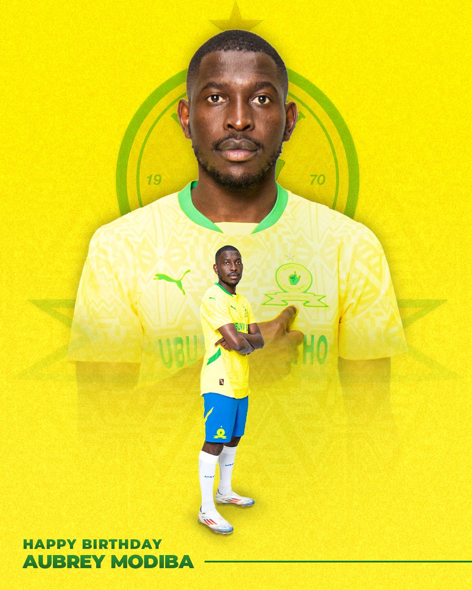 Masandawana's tweet image. Masandawana, join us in wishing Aubrey Modiba a happy birthday! ๐
Have an amazing day Postman! ๐
#Sundowns #HappyBirthdayAubrey
