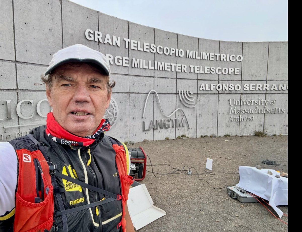 Volcán Sierra Negra (4.580m).
El techo del Reto Vulcano 🇲🇽  acoge también un gran telescopio, como nuestro Roque de los Muchachos en La Palma 👌
Carreras en Altitud 👉 carrerasdemontana.com/2025/07/21/car…
#carrerasdemontaña