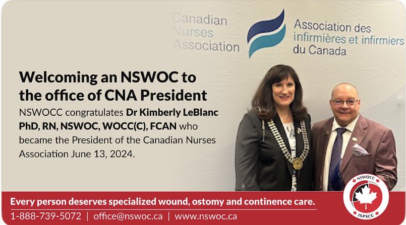 Stockwell_Day's tweet image. Dr.Leblanc is leading the Canadian Nurses Assoc in the way of woke authoritarianism. Her renowned work in wound and ostomy care is overshadowed. The CNA is now a world leader in pressuring nurses to do things which violate their conscience. This is not inclusivity. Or healthy.