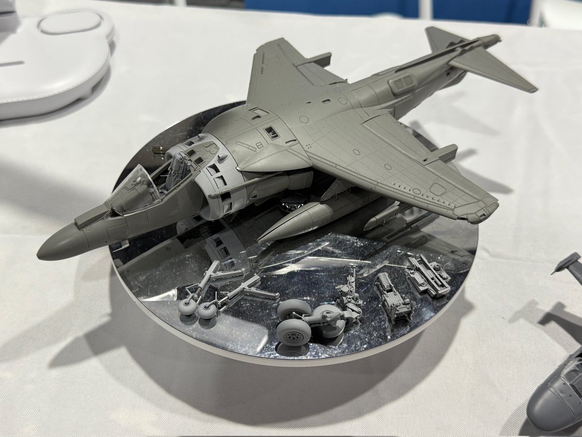 MODELKASTEN's tweet image. 発売されたばかりのUMAモデル製ハリアーのディテールアップ用パーツもいきなり充実してました。ものすごく良いパーツがあったのですが、事情により写せません。