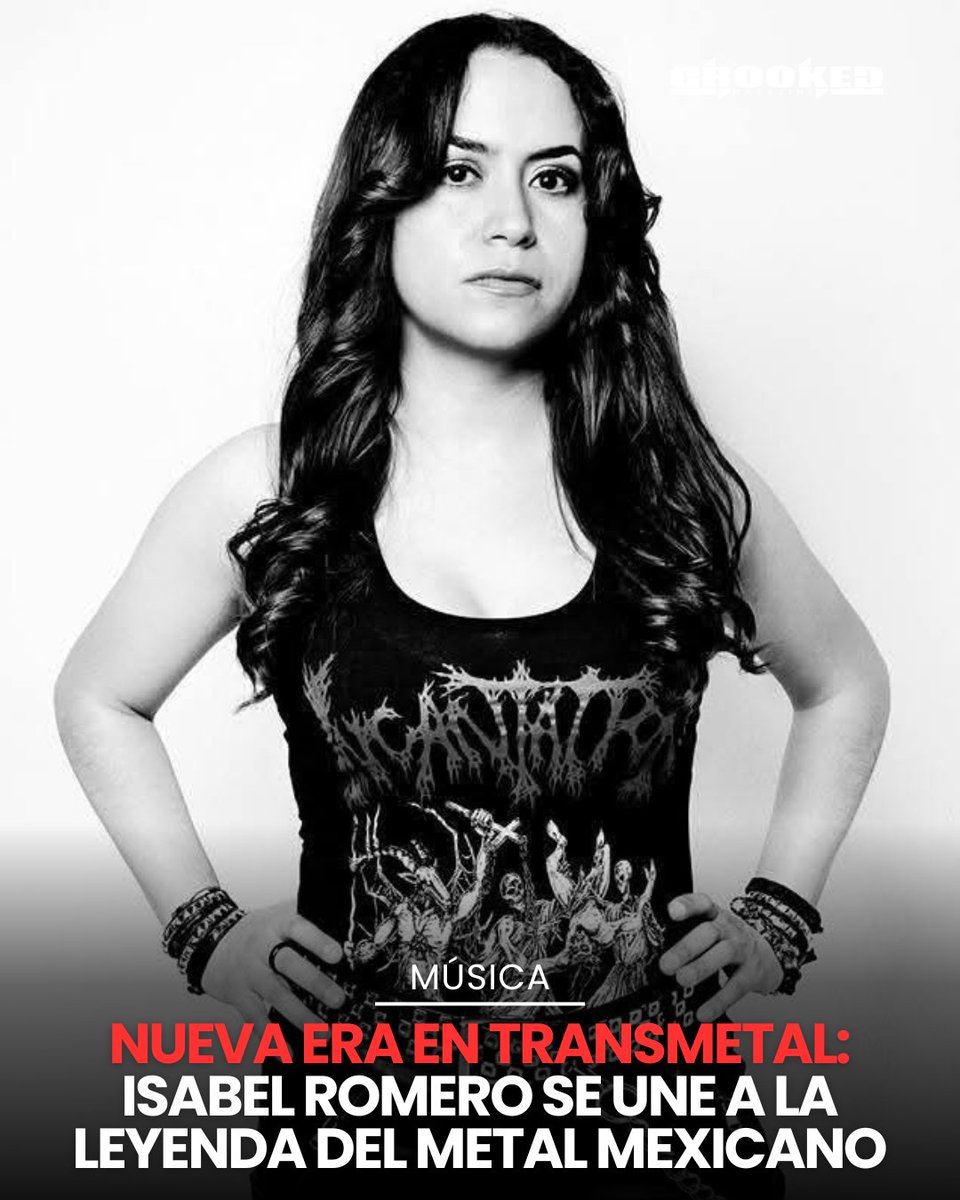 CrookedMagazine's tweet image. Transmetal tiene nueva voz. Isabel Romero se une a la banda. ¡Vamos a disfrutar de esta nueva etapa! 🎧 #Transmetal #NuevaVocalista