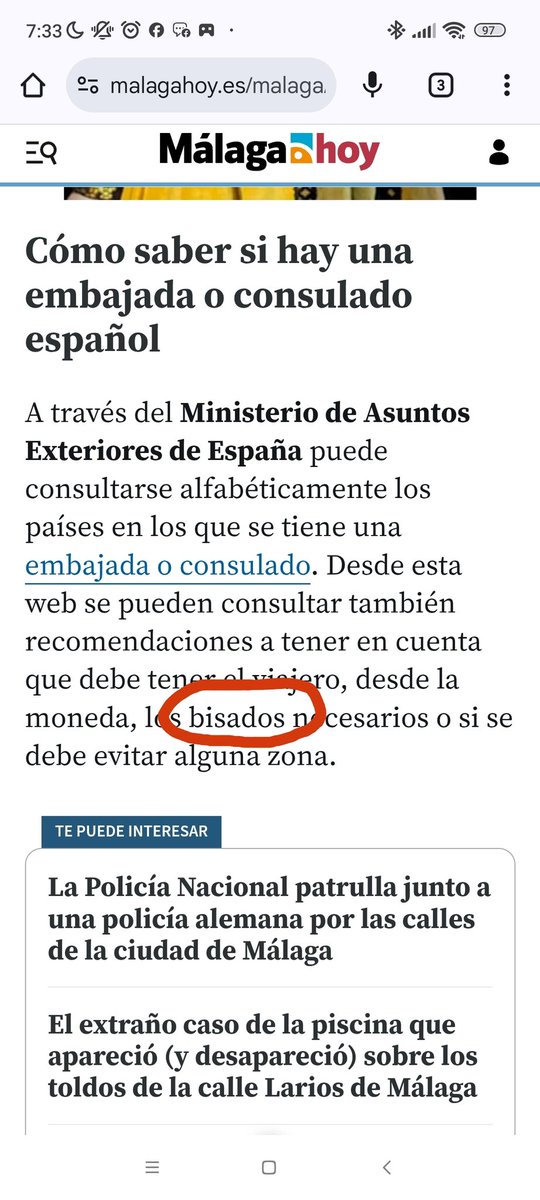 Maykavm's tweet photo. Duelen los ojos... existen los correctores ortográficos. Y que veamos  este tipo de cosas en un periódico ...#ortografía ,#corrector #malagahoy https://t.co/M5sa1I74oQ