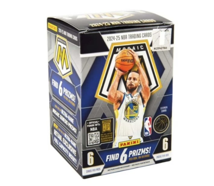 HobbyRecap's tweet image. 2024-25 Panini Mosaic NBA Basketball Trading Card Blaster Box #ad
$29.99
➡️scheels.sjv.io/7a91Jd